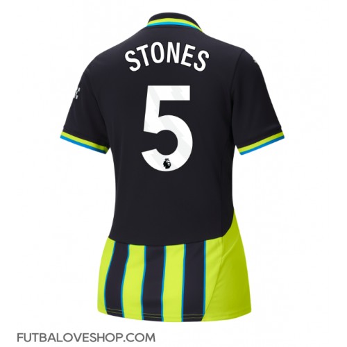 Dres Manchester City John Stones #5 Preč pre Ženy 2024-25 Krátky Rukáv